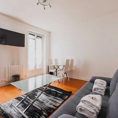 Apartment Comfortable Flat - 1bd 4p - Gare Est *